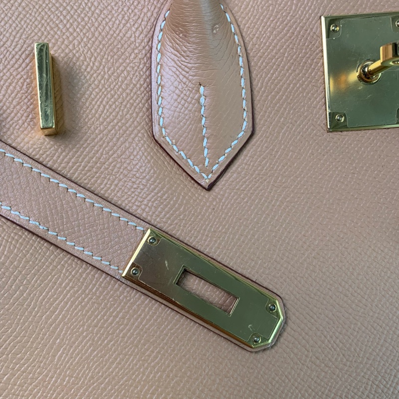 愛馬仕 Birkin35 金扣 EPSOM皮 沙灘金-2