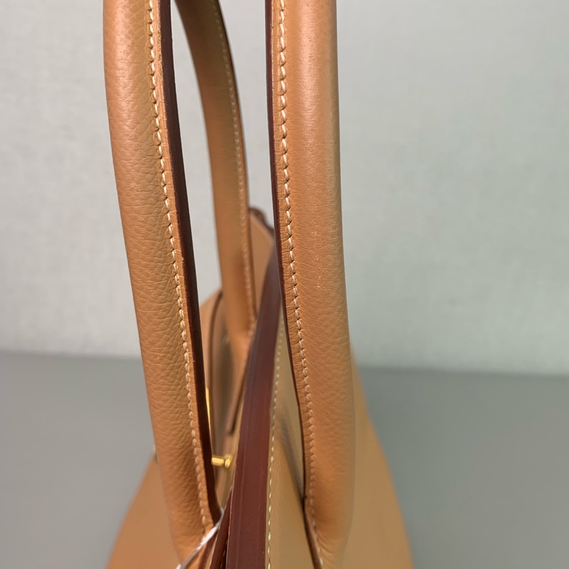 愛馬仕 Birkin35 金扣 EPSOM皮 沙灘金-10