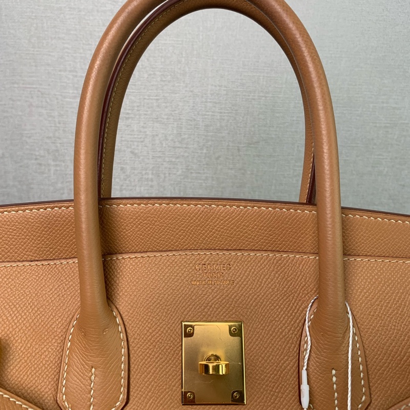 愛馬仕 Birkin35 金扣 EPSOM皮 沙灘金-14