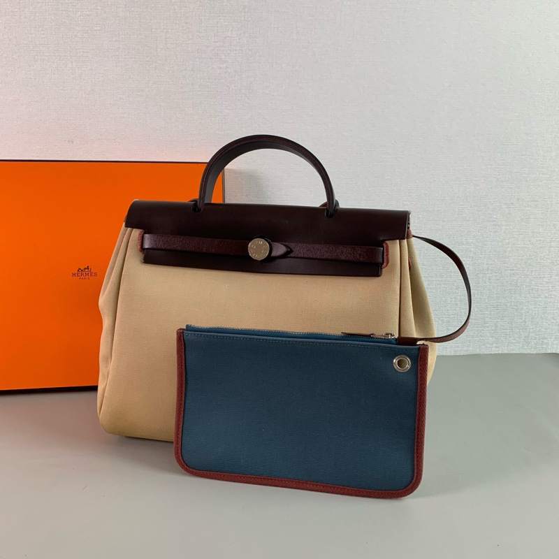 愛馬仕 銀扣Herbag31-3