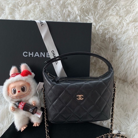 香奈兒 chanel 25a 小logo 飯盒包