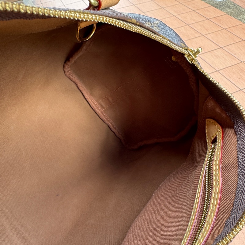 LV原花背帶款Speedy30手提側背波士頓M41112-21