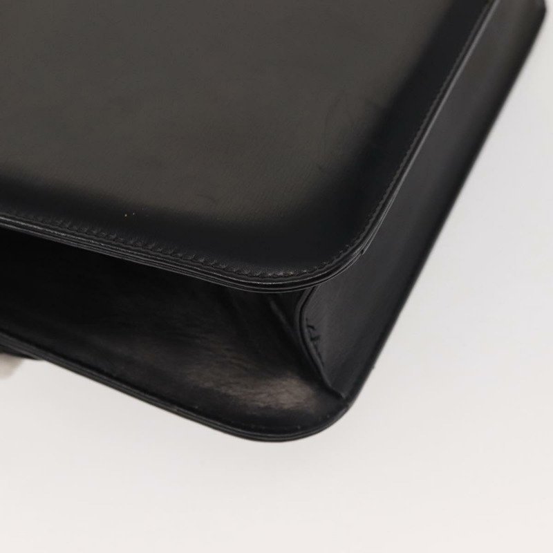 【日本直送】CELINE 馬車肩背包 皮革 黑金 正品 142651-14