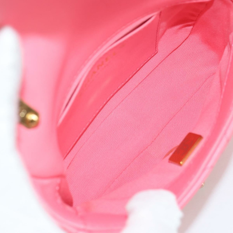 【日本直送】香奈兒 Matelasse 鏈條單肩包 皮革 粉紅金 CC 正品 134854M-9