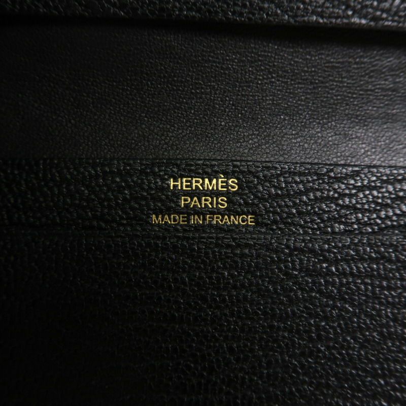 HERMES Chevre皮革Bearn Card Case金扣卡片套-6
