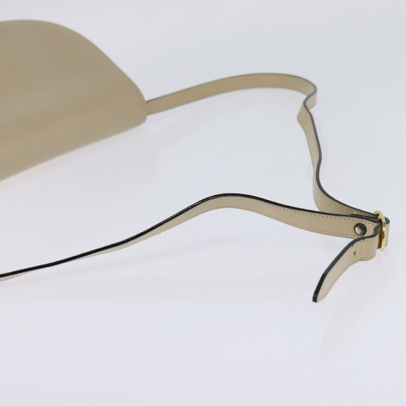 【日本直送】Salvatore Ferragamo 肩背包 皮革 米色 金色 正品 BA5940-6