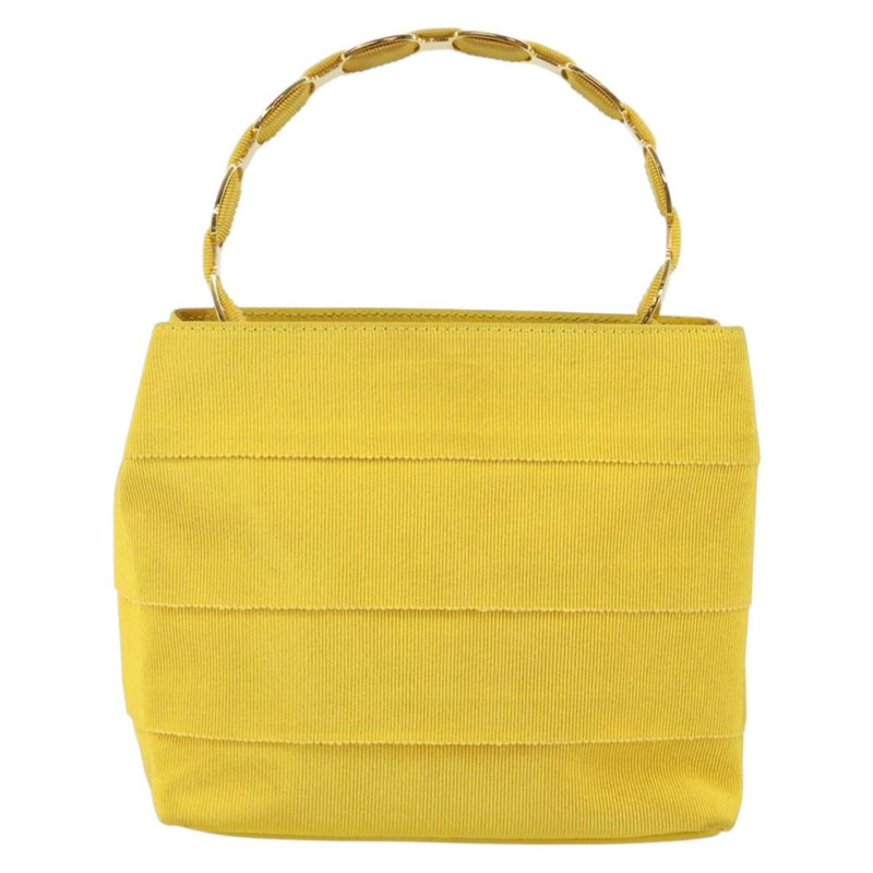 【日本直送】Salvatore Ferragamo Vala 手提包尼龍黃金正品 142433-12