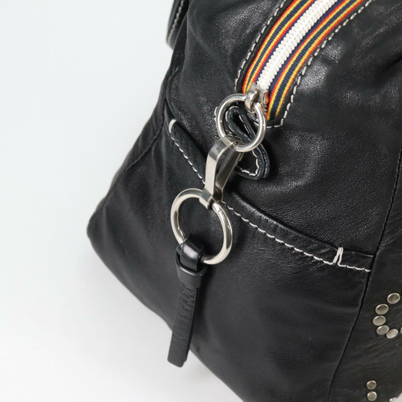 【日本直送】Chloe 手提包 皮革 黑色 銀色 正品 SW1545V-9