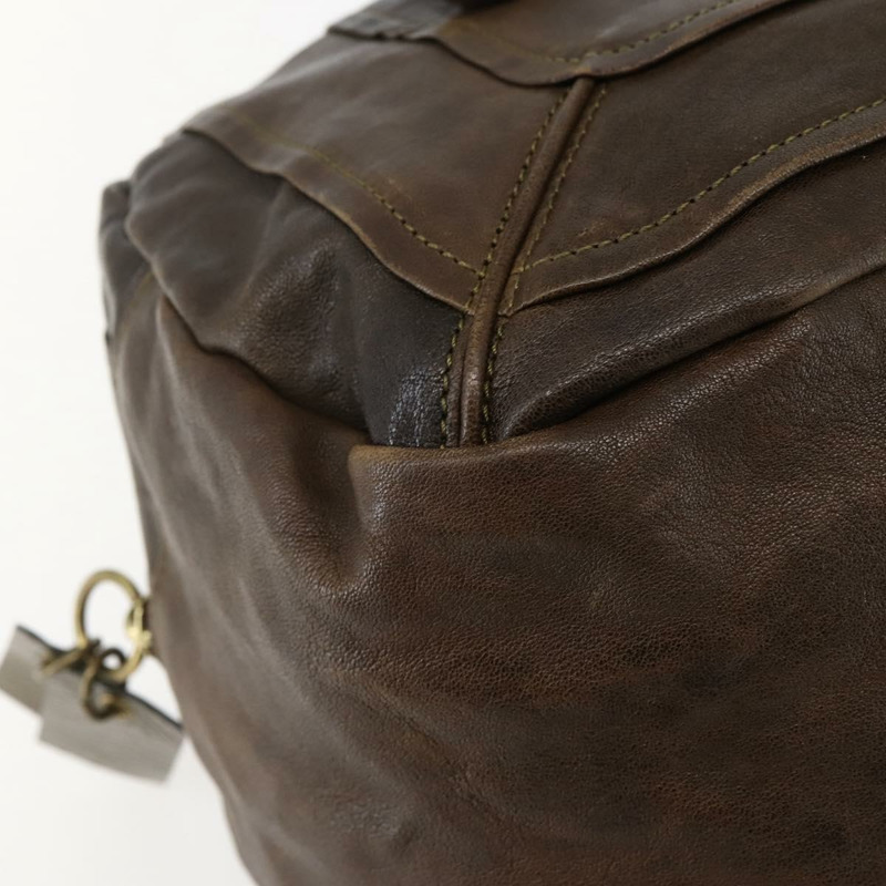 【日本直送】Chloe 手提包 皮革 棕金色 正品 BA6021-13