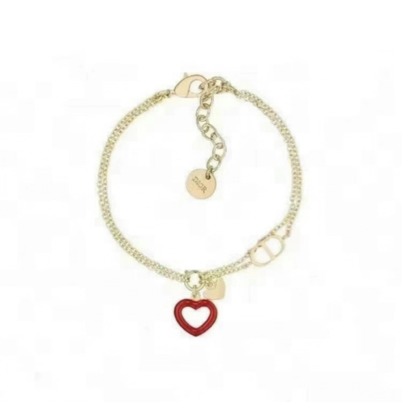 Dior 情人節限定 愛心手鍊-1