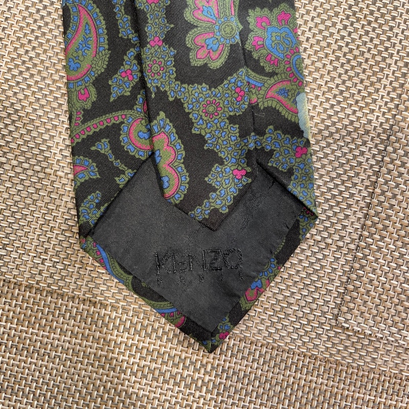 Kenzo 變形蟲 經典花朵印花 領帶-2