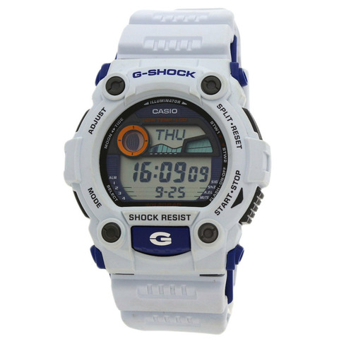 卡西歐 G-7900A-7JF G-Shock 男士手錶，不鏽鋼/樹脂