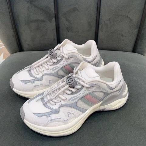 Gucci 2.0 女款 灰白色 老爹鞋 #35 35.5 36 36.5 37 37.5 38