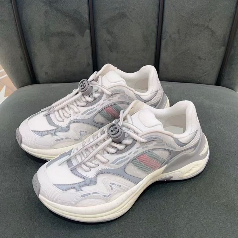 Gucci 2.0 女款 灰白色 老爹鞋 #35 35.5 36 36.5 37 37.5 38-0