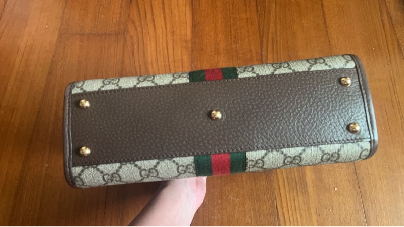 Gucci 小托特包（附背帶）實拍 無美顏-3