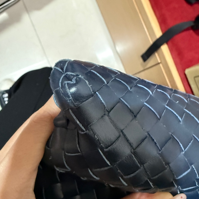 bv藍色直立斜背包-11