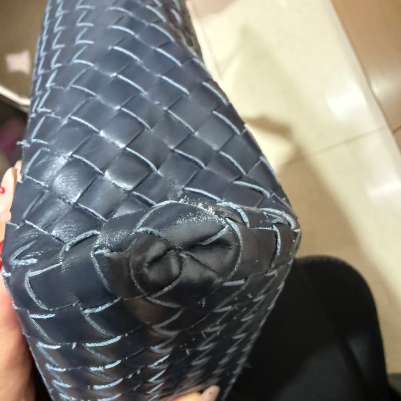 bv藍色直立斜背包-15