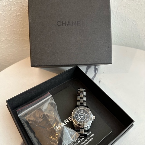 Chanel 石英33mm J12 好看 手錶