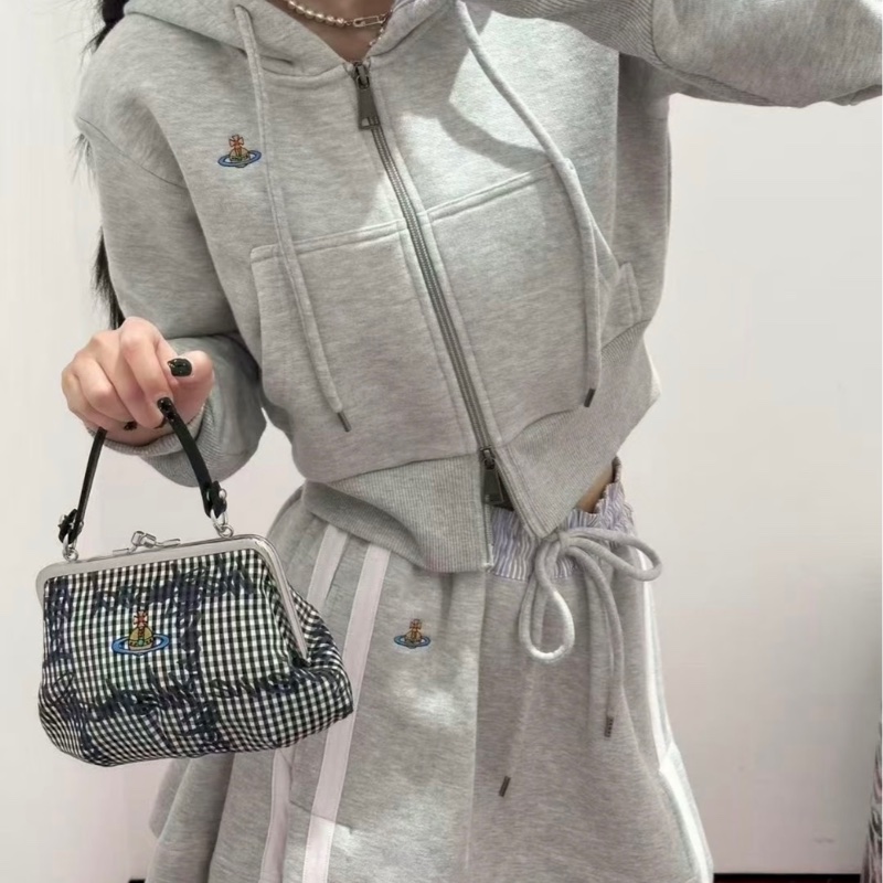 Vivienne Westwood 西太后 短款 連帽衛衣#XS S M-2