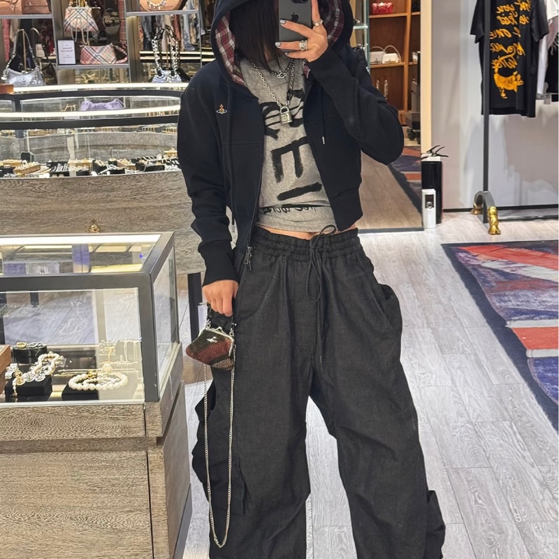 Vivienne Westwood 西太后 短款 連帽衛衣#XS S M-3