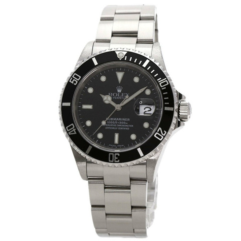 勞力士 16610 Submariner Date 手錶 不銹鋼/SS 男式勞力士