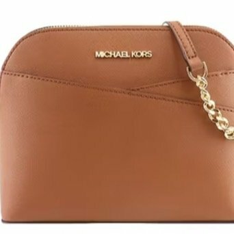 全新 l  Michael Kors 防刮皮革斜背貝殼包