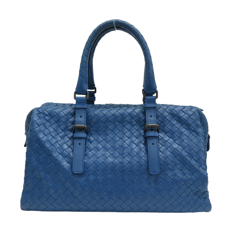 藍色 羊皮 手提包【BOTTEGA VENETA BV 寶緹嘉】-0