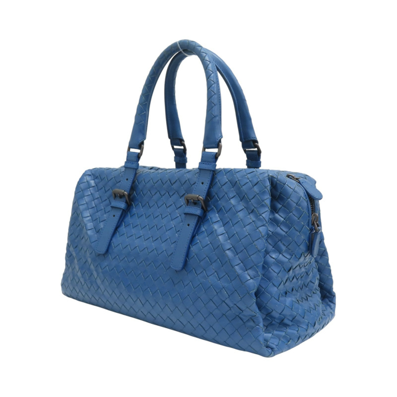 藍色 羊皮 手提包【BOTTEGA VENETA BV 寶緹嘉】-2
