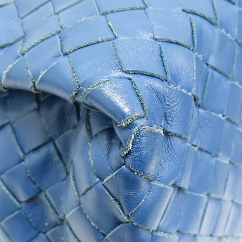 藍色 羊皮 手提包【BOTTEGA VENETA BV 寶緹嘉】-13