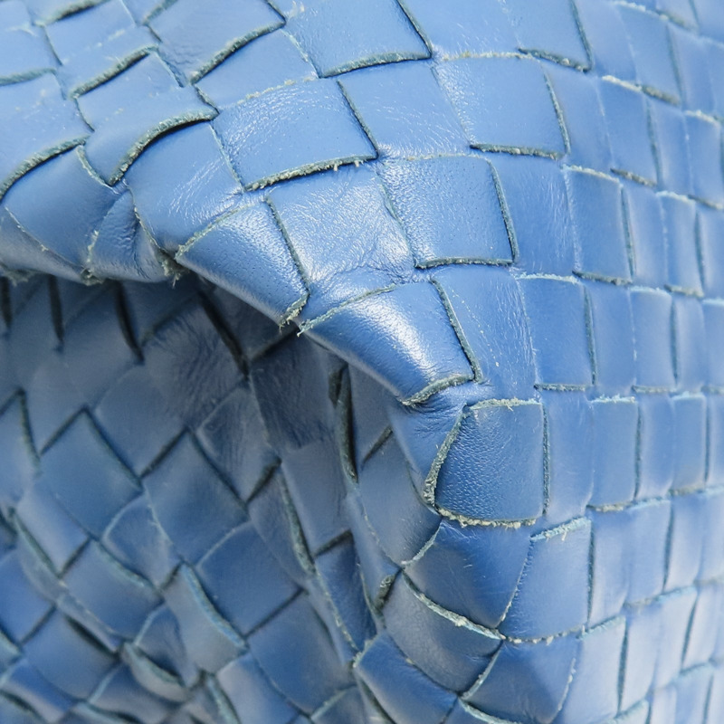 藍色 羊皮 手提包【BOTTEGA VENETA BV 寶緹嘉】-15