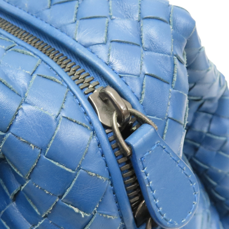 藍色 羊皮 手提包【BOTTEGA VENETA BV 寶緹嘉】-16