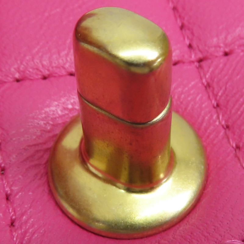 粉色牛皮 Mini 單肩鏈包 肩背包 A35200 [CHANEL 香奈兒] A35200-16