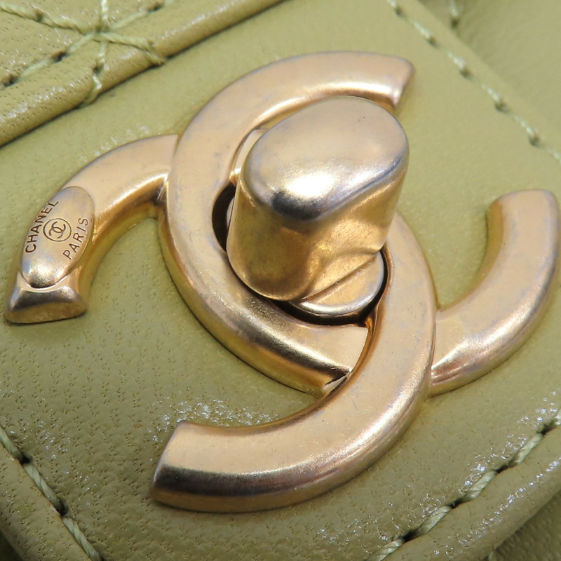 綠色牛皮 單肩鏈包 肩背包 [CHANEL 香奈兒]-15