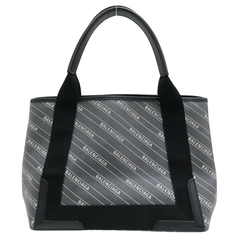 灰色 帆布 Navy Cabas 手提包【BALENCIAGA 巴黎世家】 #339933-1