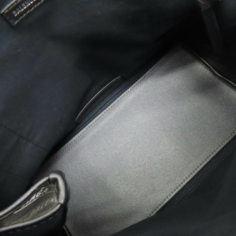 灰色 帆布 Navy Cabas 手提包【BALENCIAGA 巴黎世家】 #339933-4