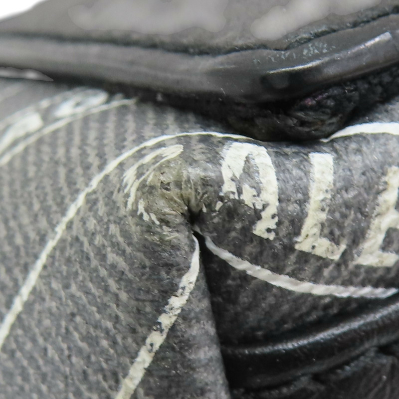 灰色pvc塗層帆布 NAVY 手提包 #339933 [Balenciaga 巴黎世家] #339933-9