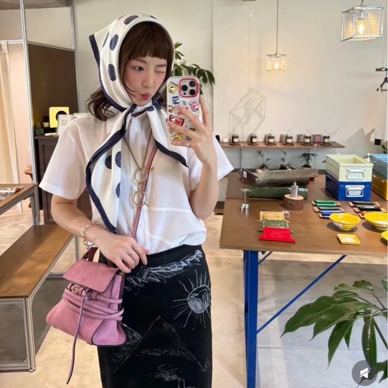 Moschino Tie me bag 肩背手提兩用包(絕美紅)-4