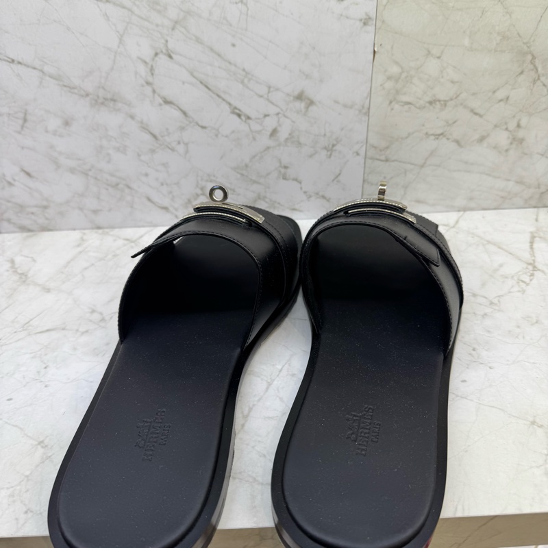 HERMES KELLY平底拖鞋/42.5-2