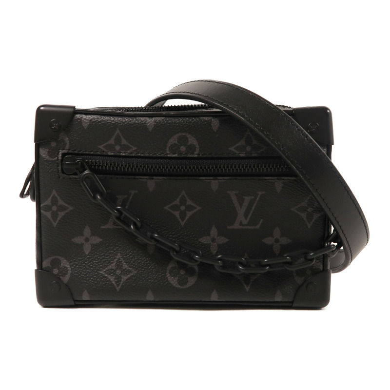 LOUIS VUITTON Monogram Eclipse Mini Soft Trunk肩背袋-0