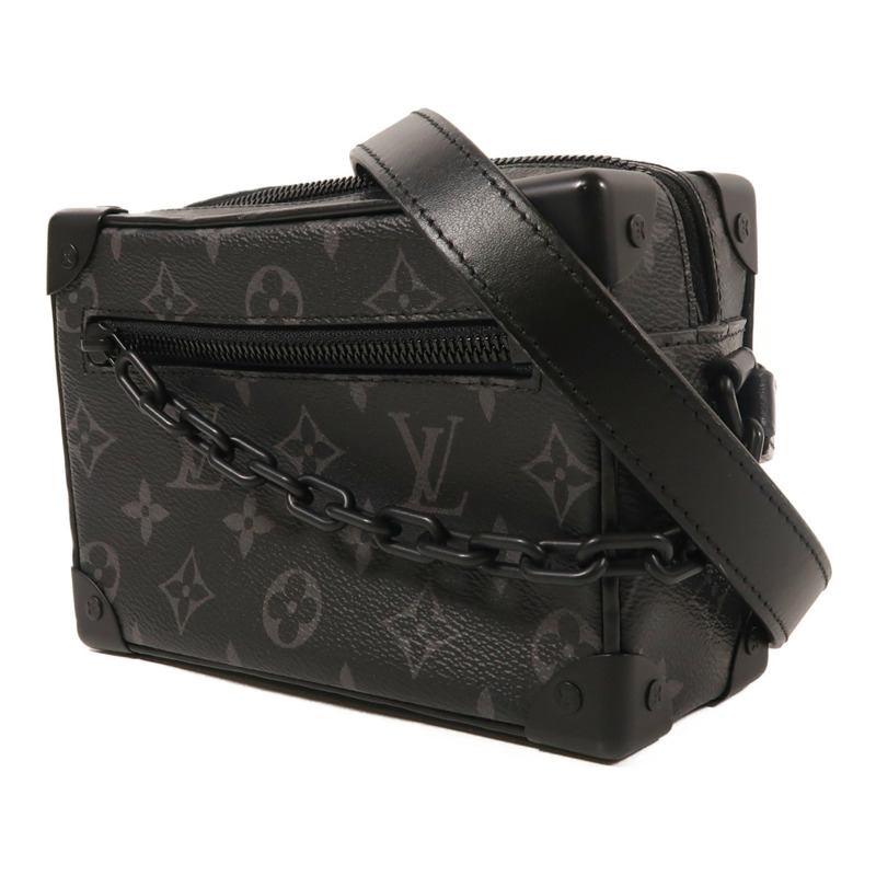 LOUIS VUITTON Monogram Eclipse Mini Soft Trunk肩背袋-2
