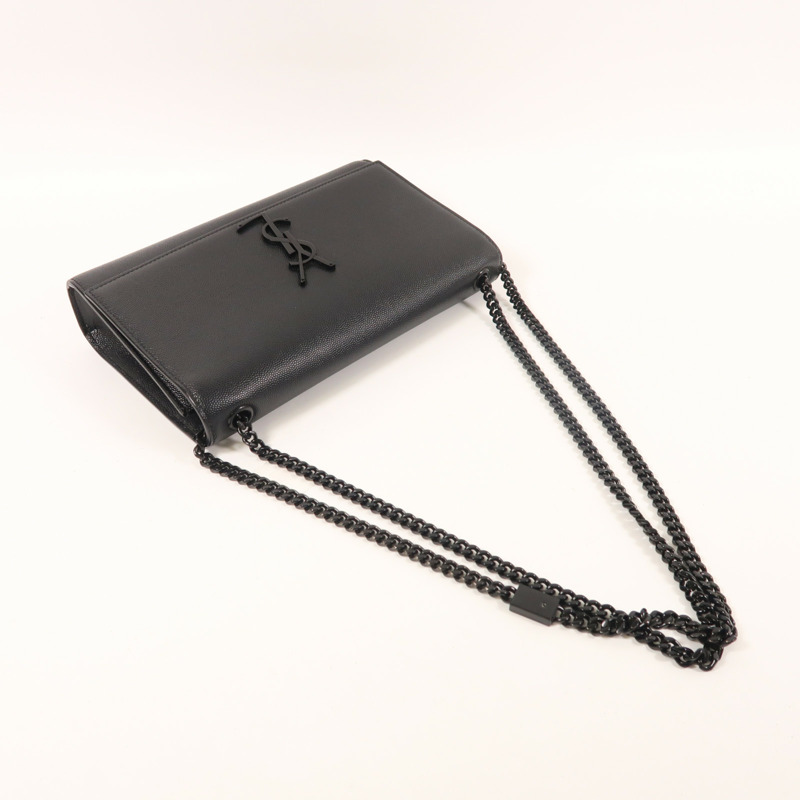 SAINT LAURENT 牛皮皮革Kate鏈帶肩背袋-7