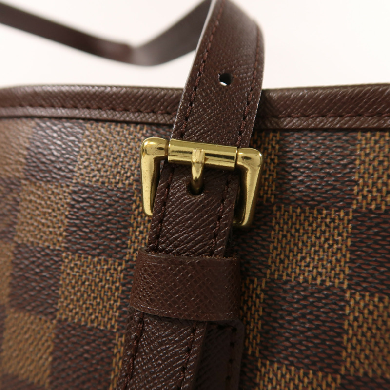 LOUIS VUITTON Damier Marais Bucket金扣肩背袋-13