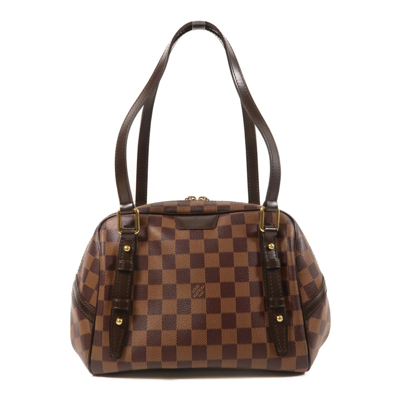 LOUIS VUITTON Damier Rivington金扣肩背袋-0