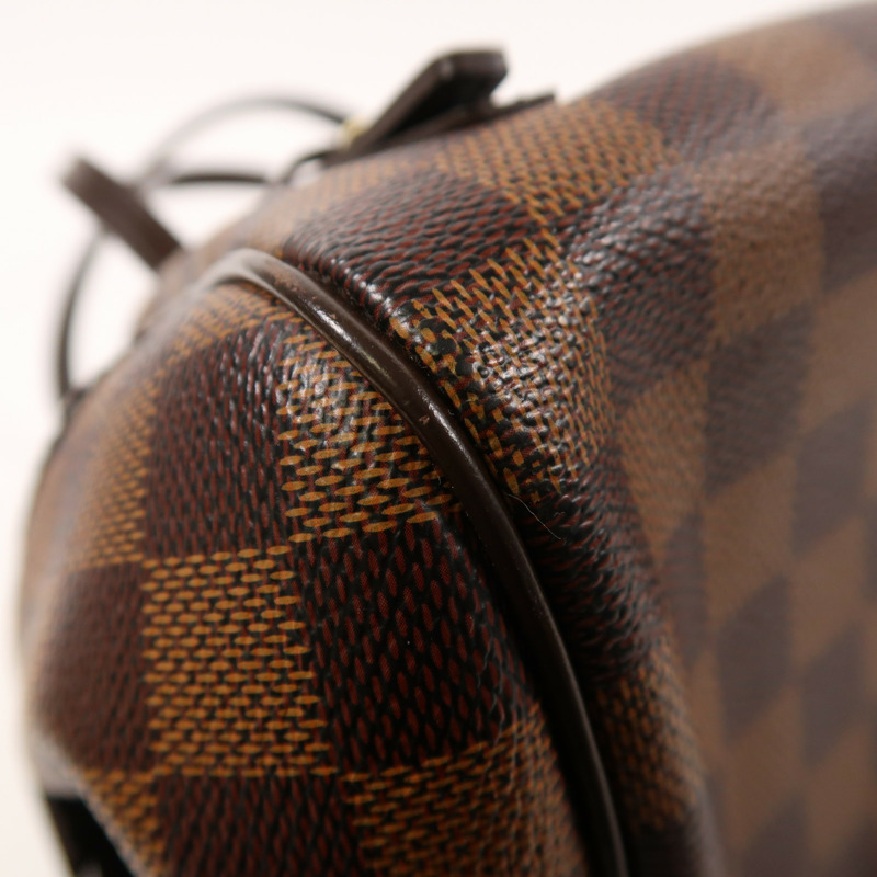 LOUIS VUITTON Damier Rivington金扣肩背袋-11