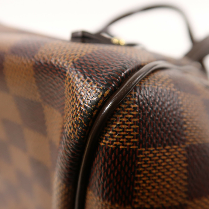 LOUIS VUITTON Damier Rivington金扣肩背袋-12