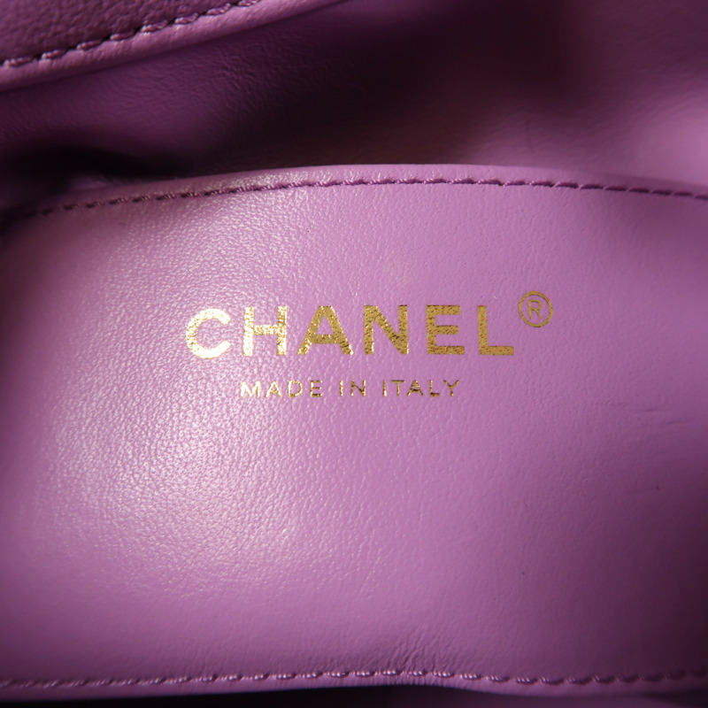 CHANEL 羊皮皮革Pick Me Up Hobo Bag金扣肩背袋-5