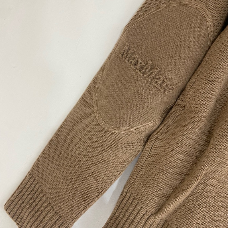 MaxMara-Apollo 駝色/灰色 開衫#XS S M-3