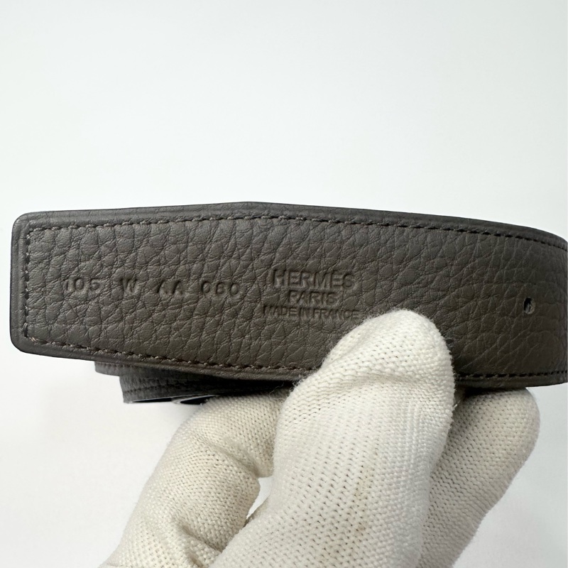 Hermes 雙面皮帶  寬32mm-0
