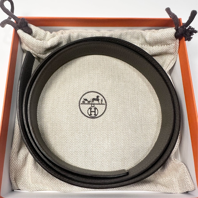 Hermes 雙面皮帶 寬32mm-1