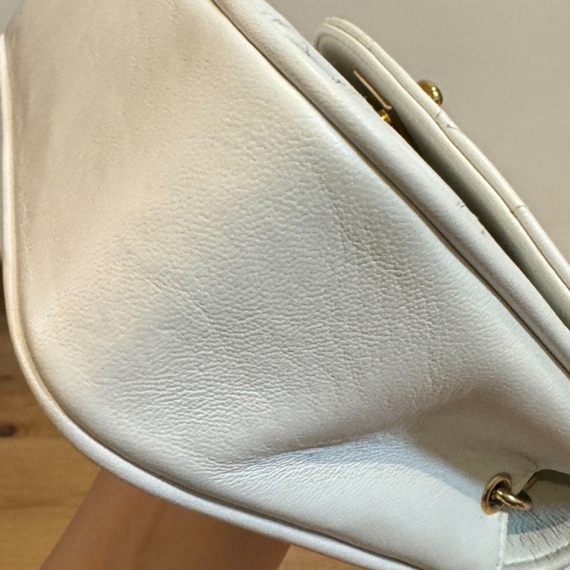 chanel vintage lambskin mini matelasse 白雪公主 雕花釦 雕花鏈 元寶包 斜背包 肩背包 側背包 手提包-26